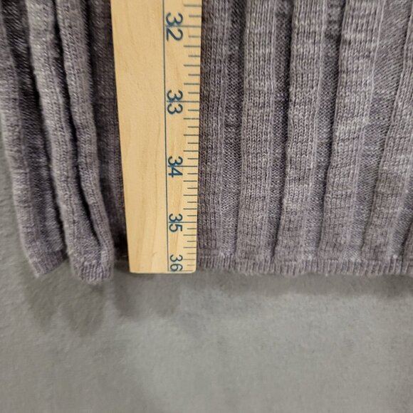 Free People FP Beach Ribbed Knit Sweater Skirt Women Size Medium Stretch Comfy - Picture 7 of 7